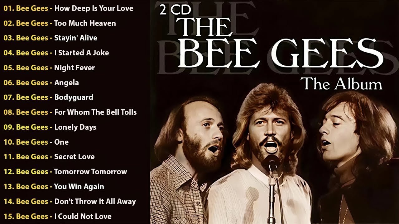 Bee Gees Greatest Hits 2025 📀 Best Songs Of Bee Gees Playlist Full Album with Lyrics