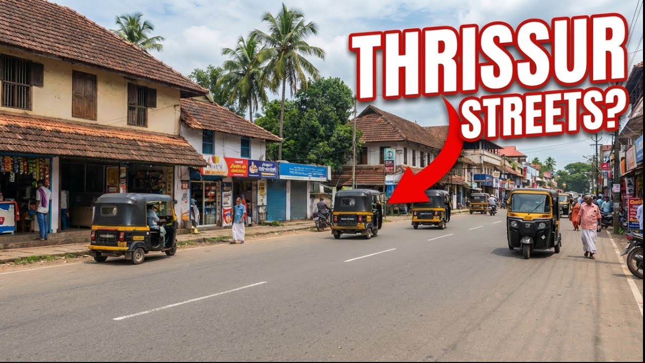 Thrissur Roads | A Calm Drive Through Kerala