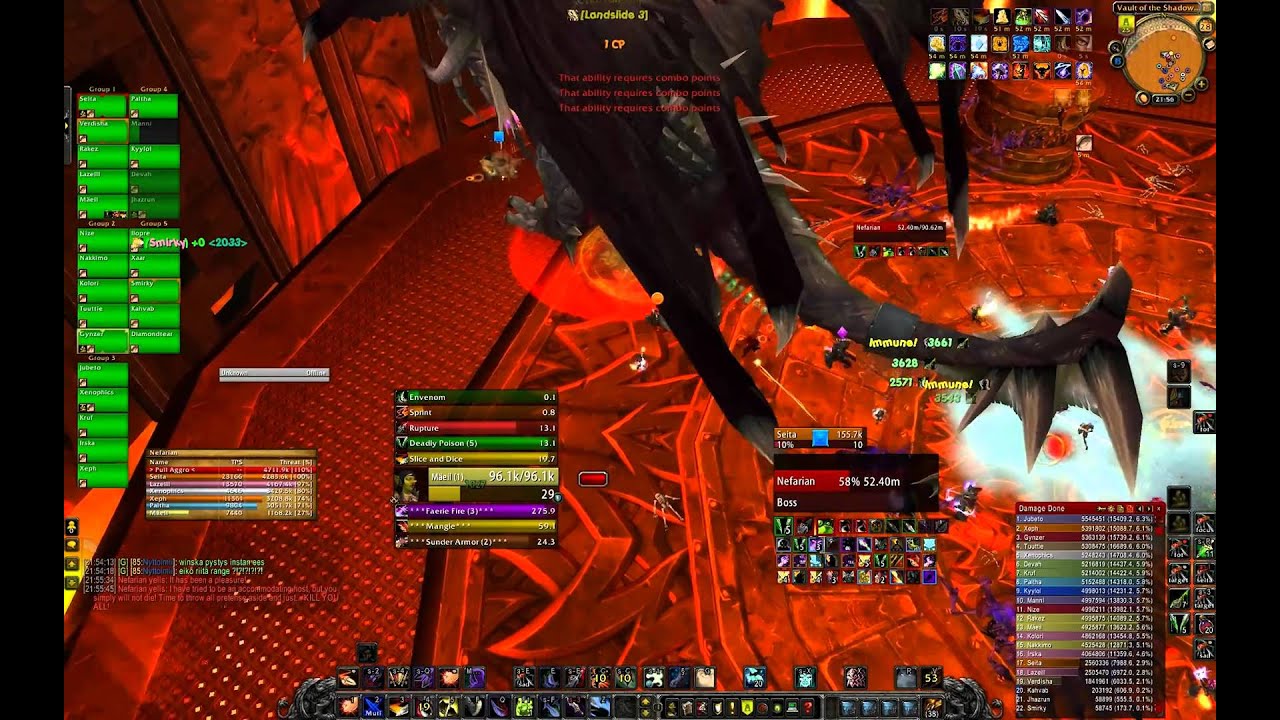 Paragon vs Nefarian 25man (Cataclysm Beta)