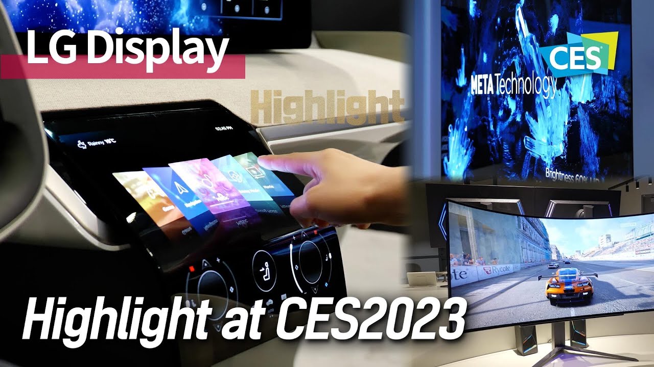 [CES 2023 Highlight] LG Display's most innovative technology!