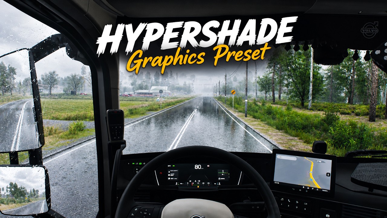 HYPERSHADE- ETS2 Graphics Preset Pack | Euro Truck Simulator 2 Mods