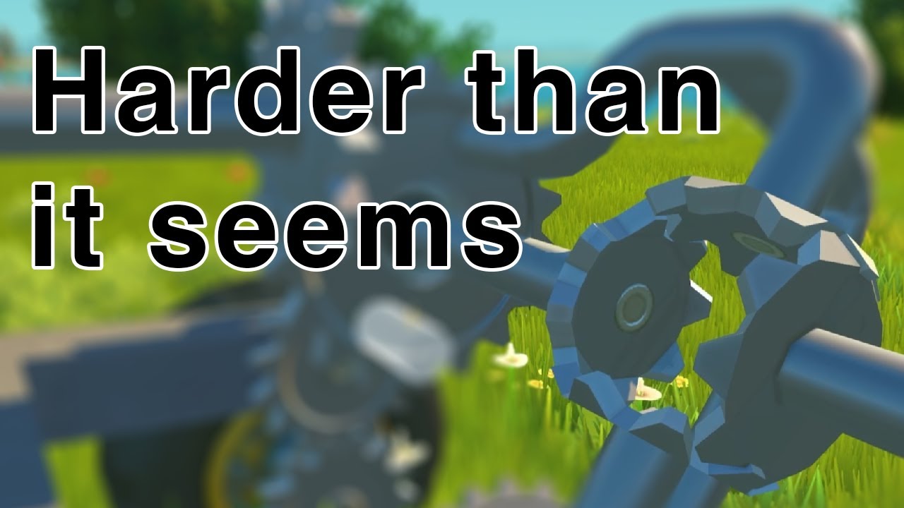 Making a realistic car differential in Scrap Mechanic