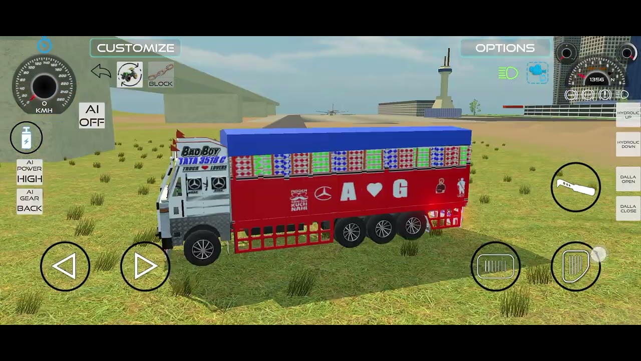 Truck tractor Scorpio super game