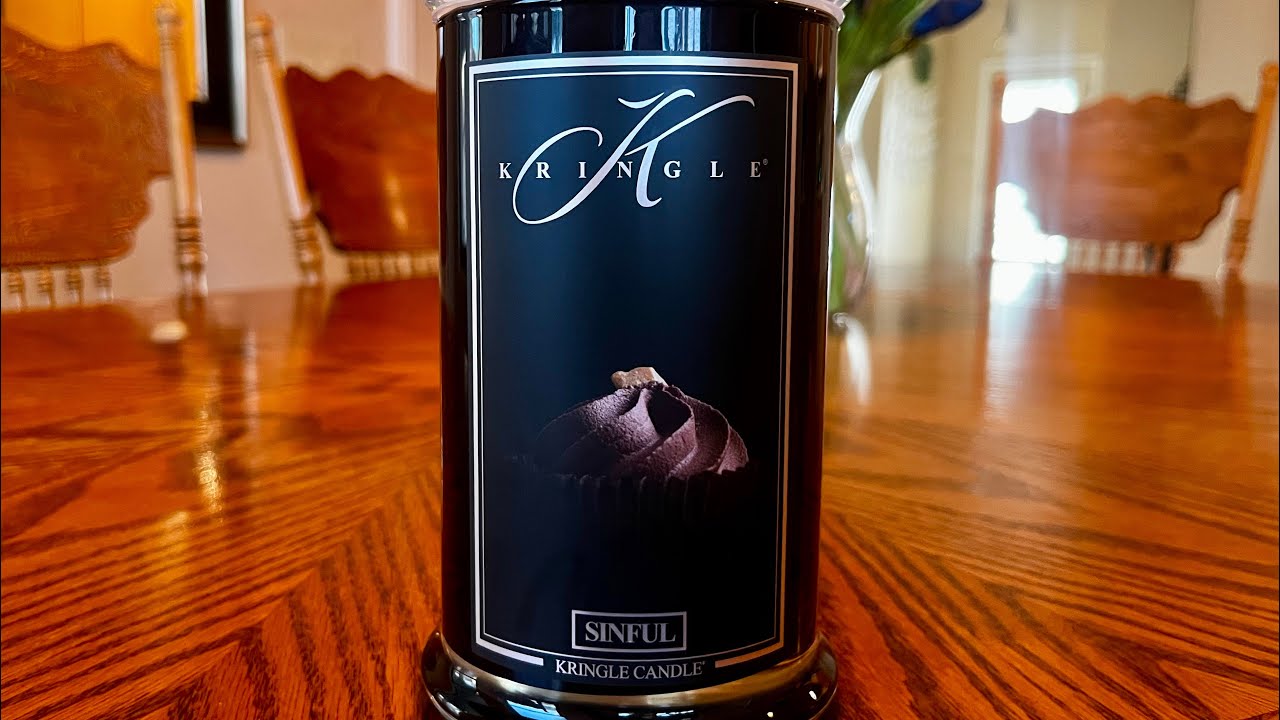 KRINGLE CANDLE Reserve: Sinful Post Burn Candle Review (Yes, it's in stock!)