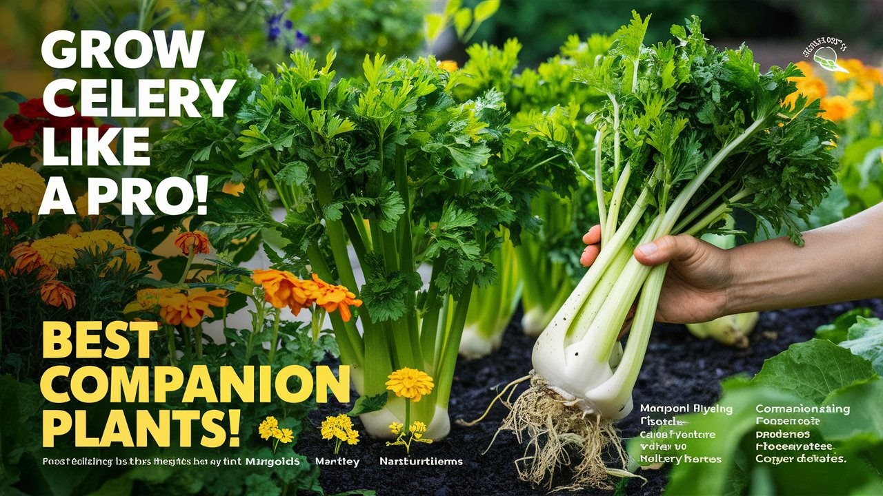 Ultimate Guide to Celery Companion Planting: Types, Growing Tips, and Best Plant Partners!