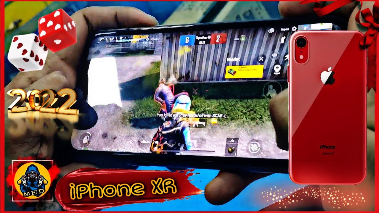تجربة جوال ايفون اكس ار ببجي موبايل  /  Test iPhone xr Pubg Mobile 🔥2022