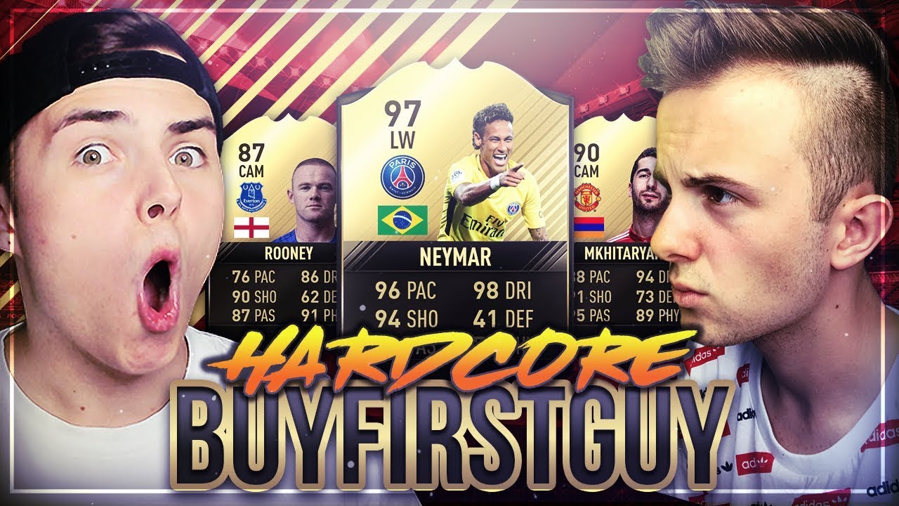 FIFA 17: HARDCORE Buy First Guy Challenge vs NoHandGaming 😱🔥