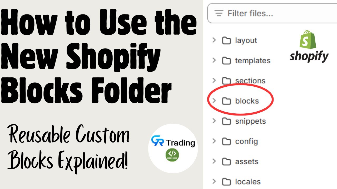 Learn how to use Shopify Blocks Folder in Shopify theme | Reusable Custom Blocks Explained!