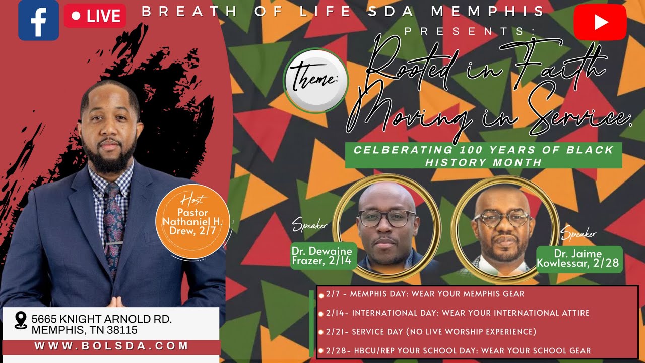 Sabbath Worship Experience | Pastor Nathaniel H. Drew | February 7, 2026