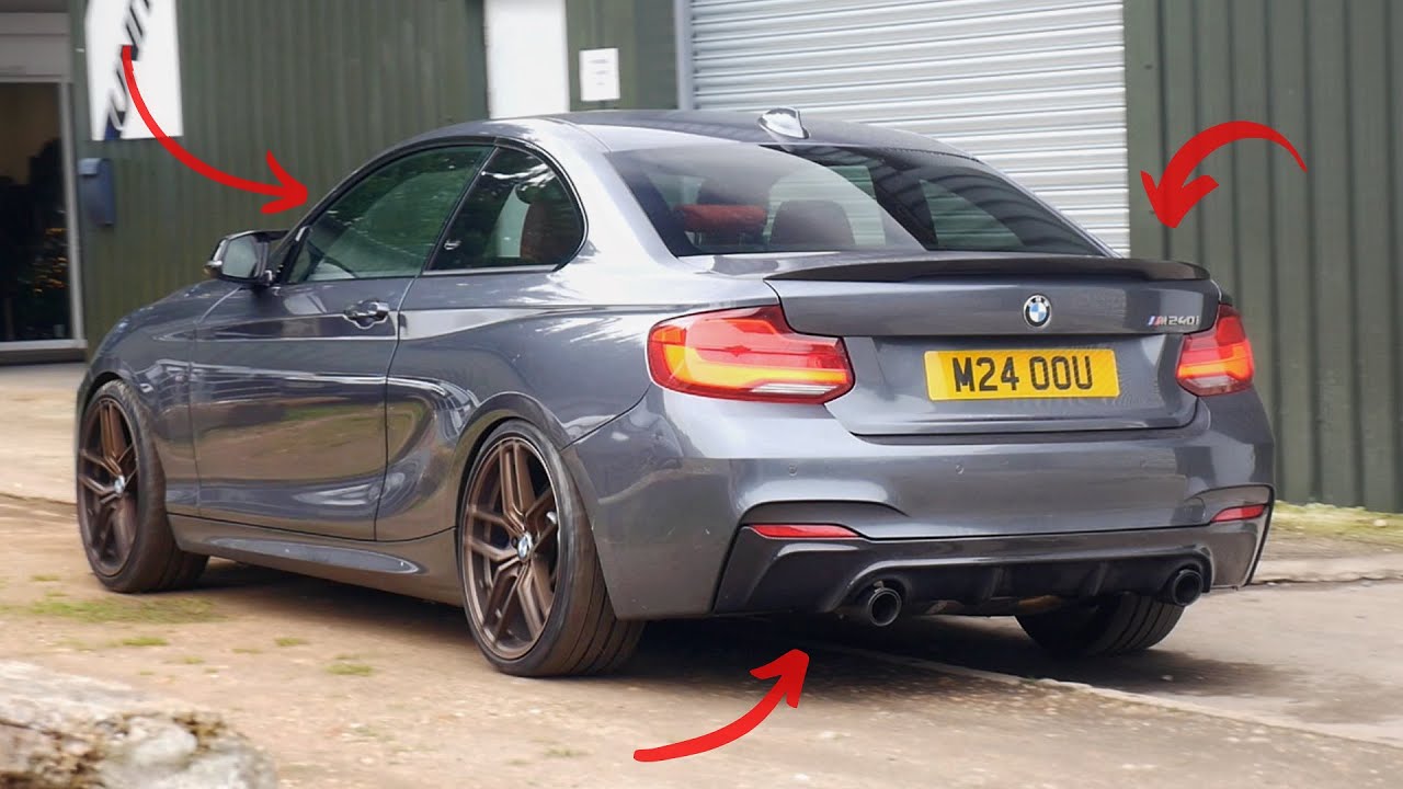 LOOKS WAY BETTER! Carbon Fibre Diffuser & Interior | LCI BMW M240i