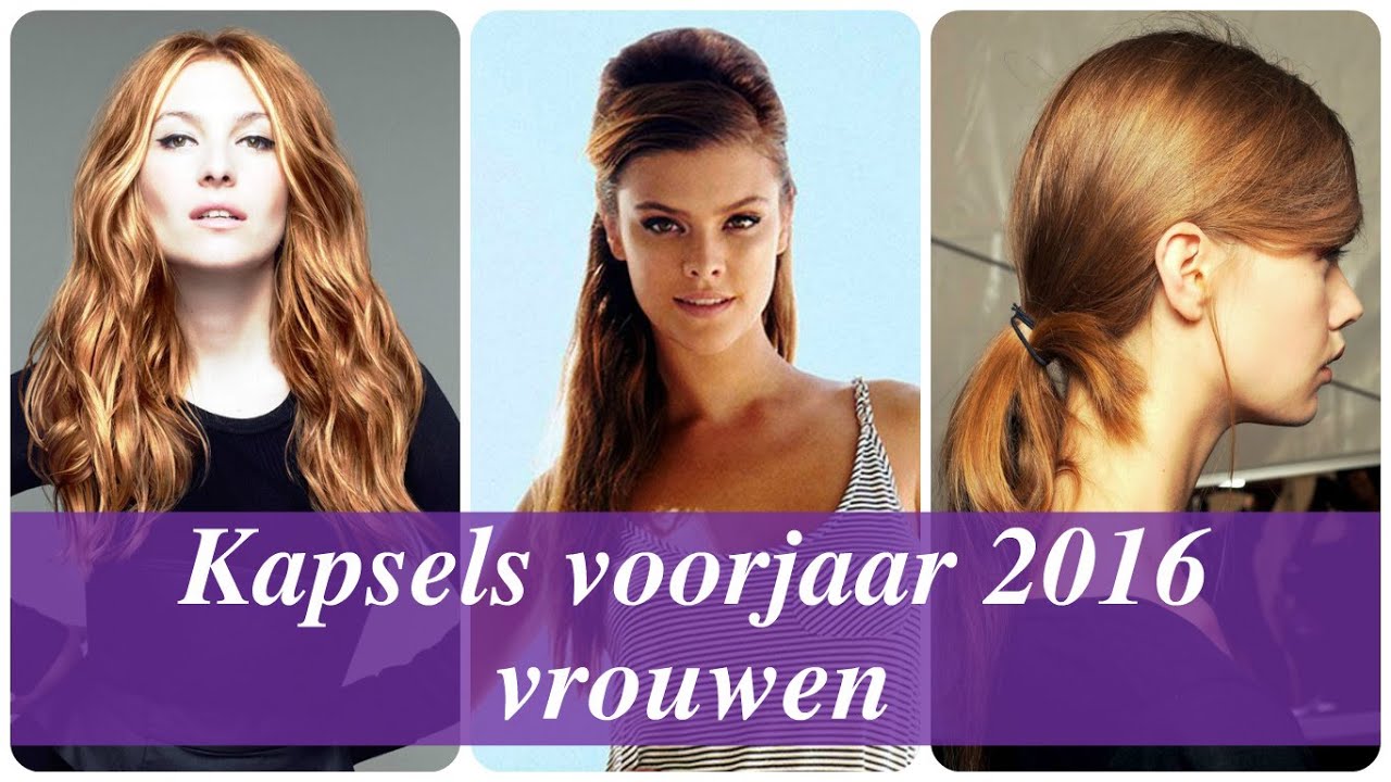Kapsels voorjaar 2016 vrouwen