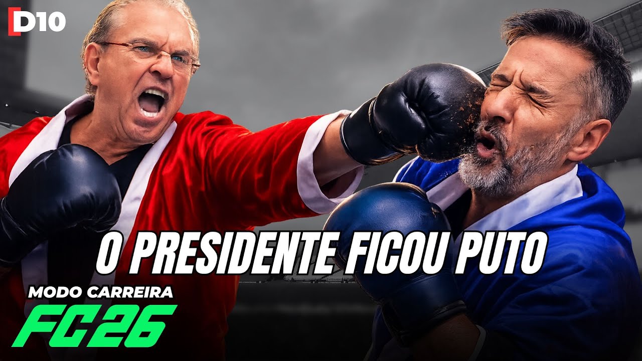 PRESIDENTE CHAMOU VP PRA PORRADA - Modo Carreira Realista EA FC 26
