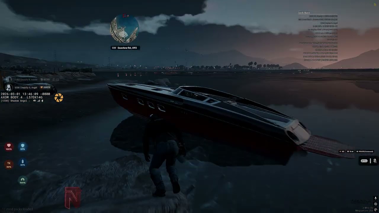 Arrest of T. Tough Knuckles 3/1/2026