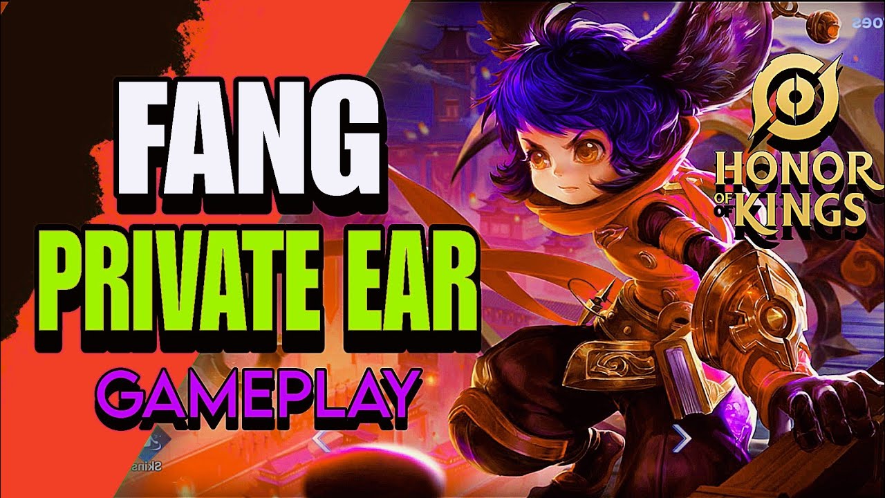 Honor of Kings : Private Ear Fang (Jungler/Marksman) Gameplay | HOK