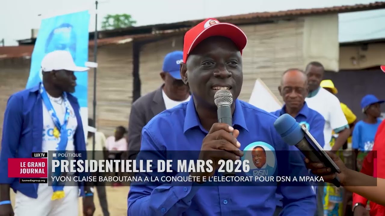 Yvon Claise Baboutana à la conquête de l’électorat pour Denis Sassou Nguesso à Mpaka
