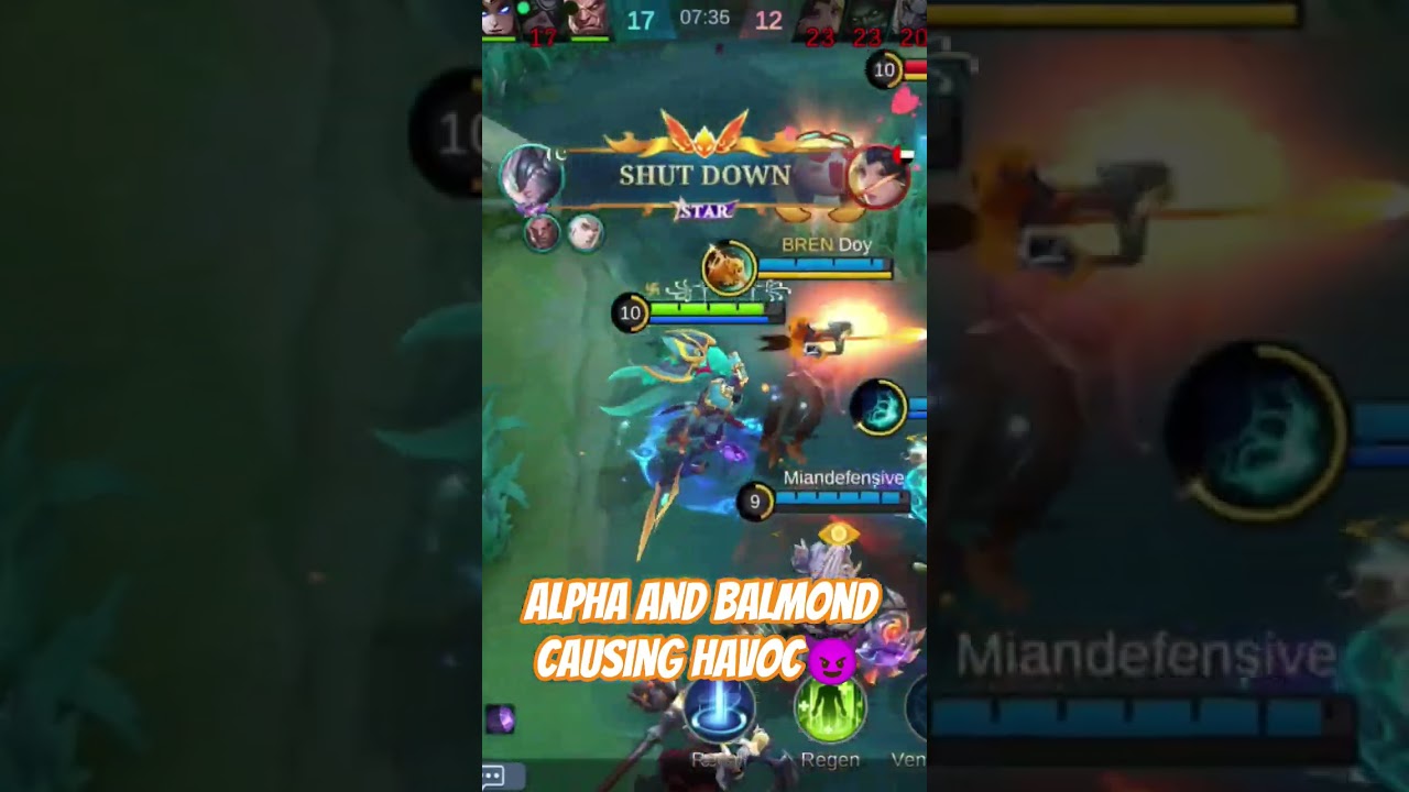 Alpha And Balmond Destroying Enemies 