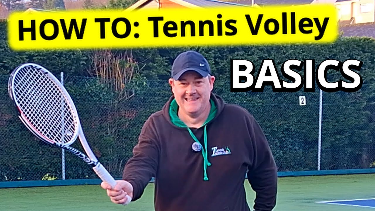 Tennis - Volley Tutorial Fundamentals #tennis #tenniscoaching #tennistechnique #tennistips