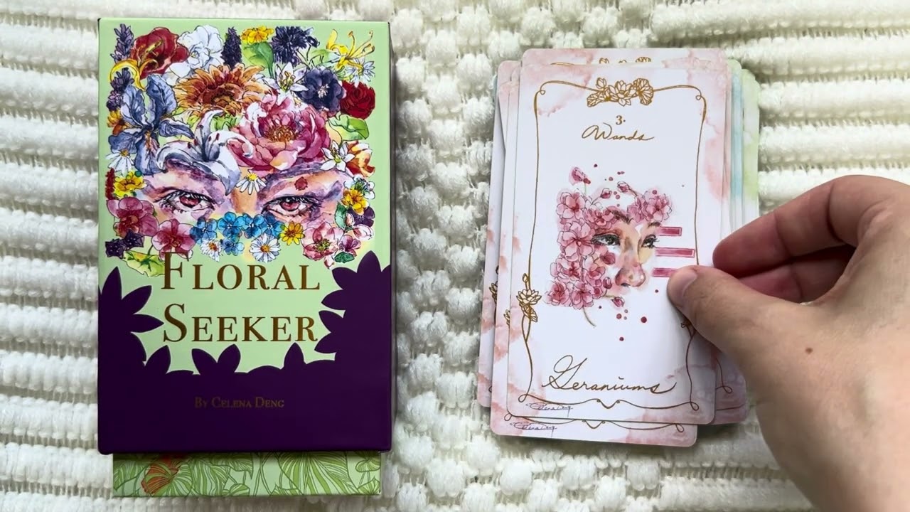 Floral Seeker Tarot — flip through