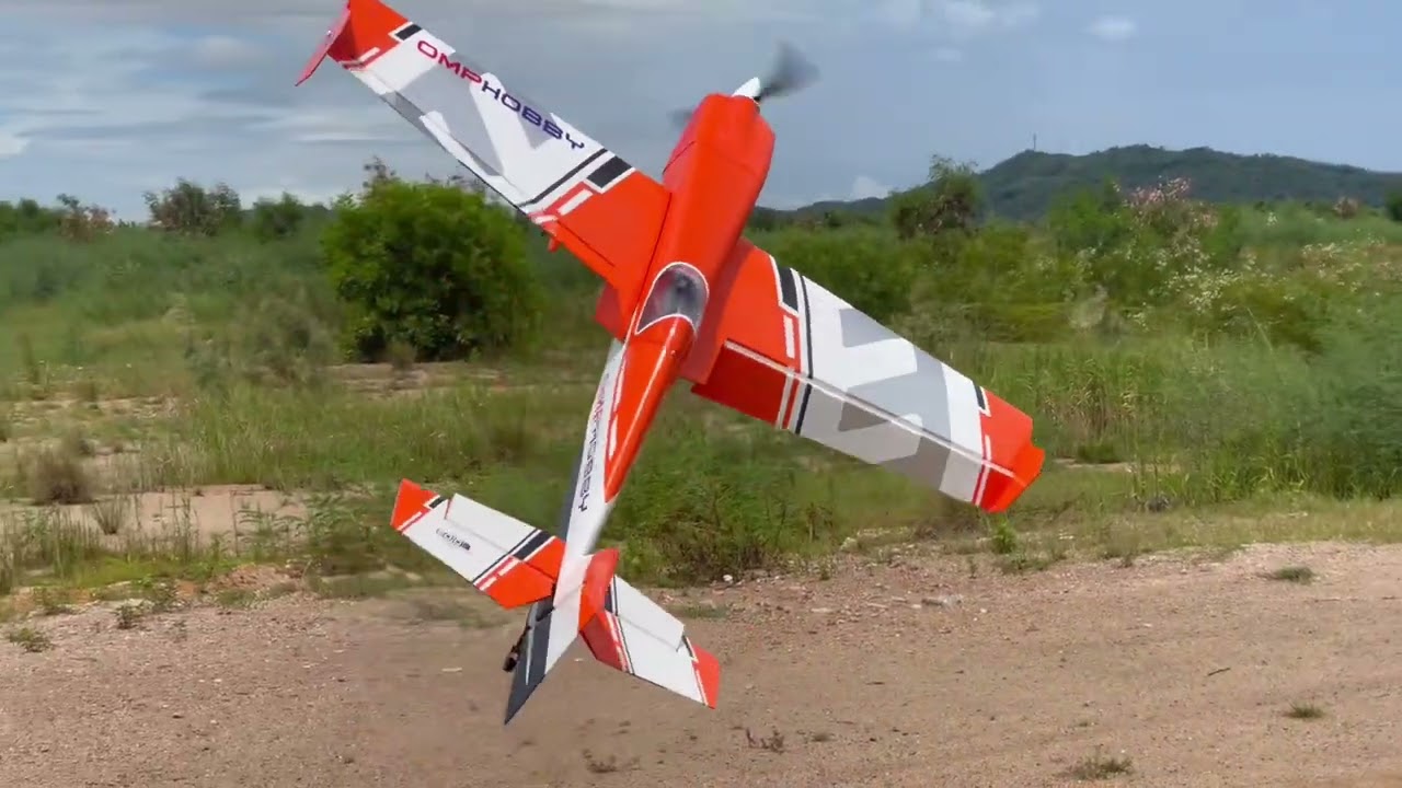 OMPHOBBY 60” Edge 540 Kevlar Reinforced Balsa airplane