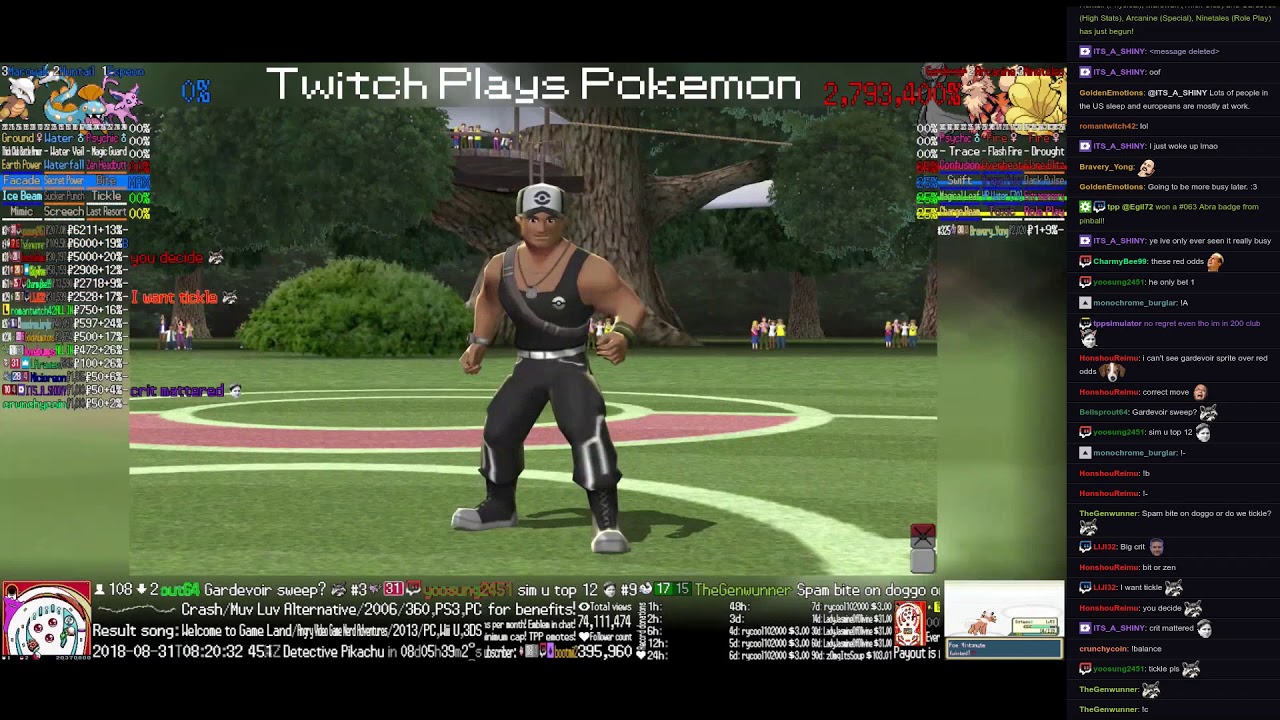 Twitch Plays Pok&eacute;mon Battle Revolution - Matches #128031, #128032 and #128033