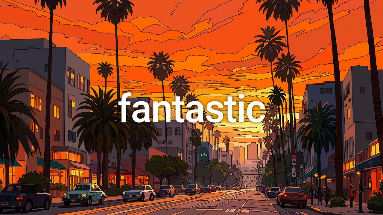 Los Angeles Sunset Blvd - JazzHop Mix 🎷 Chill LoFi & Jazzy Hip Hop Beats #noai
