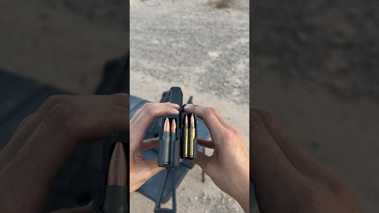 Which one would you choose? AR-15 Vs AK-47 #ak47 #ar15 #shooting