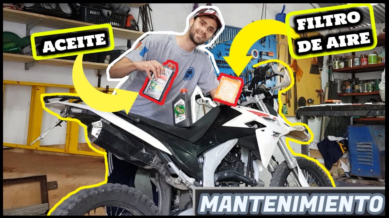 Adaptación Filtro de Aire y Cambio de Aceite Motor || Guerrero GXR - Corven TXR - Gilera SMX
