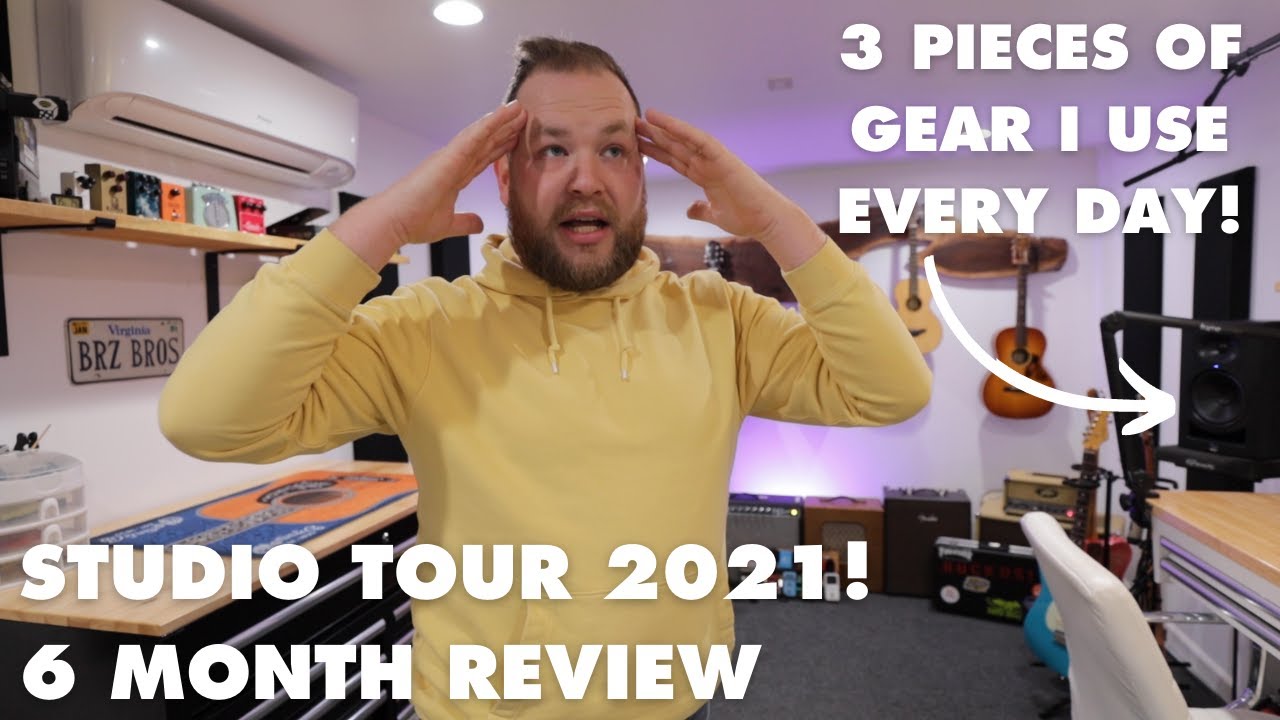Studio Tour 2021! What gear do I use every day?
