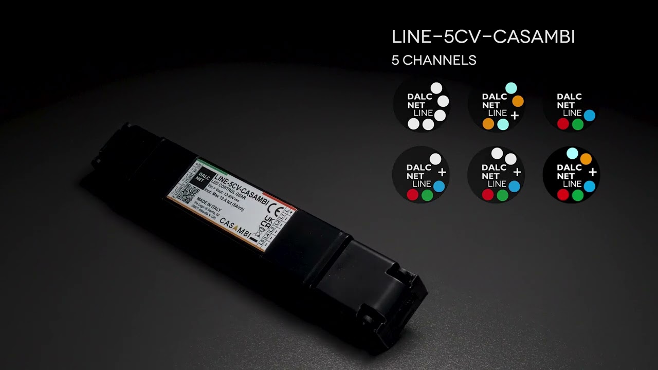 Casambi LED Control Gear: new LINE Edition - Dalcnet