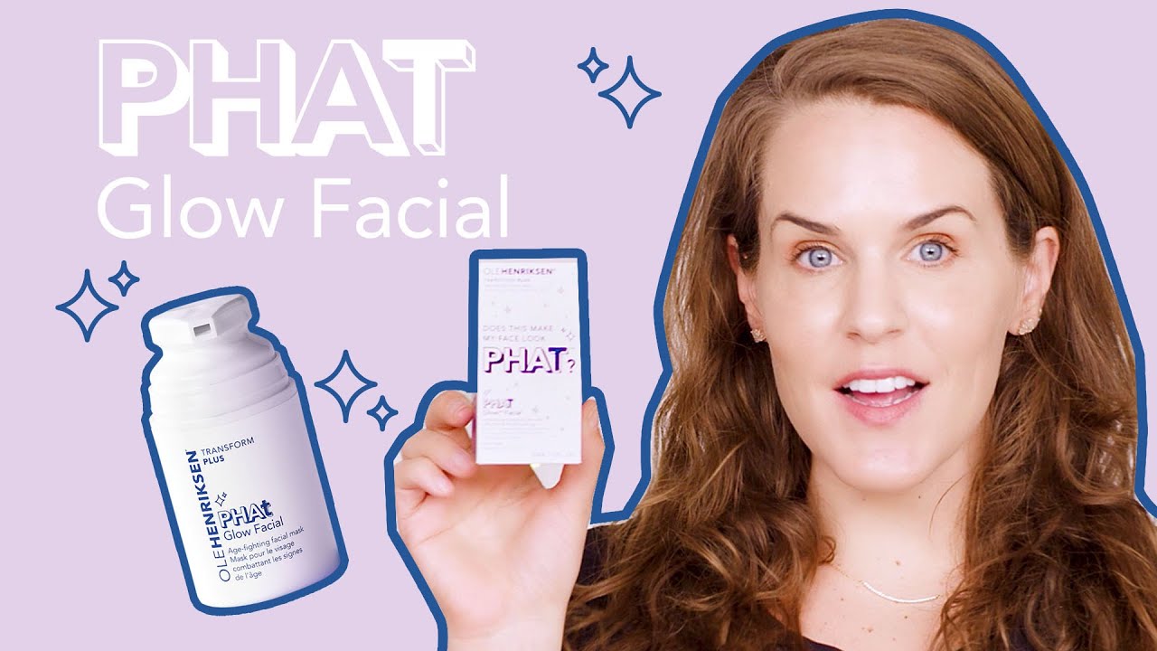 The Best Mask for Instant Brightening and Exfoliating: PHAT Glow Facial | OLEHENRIKSEN