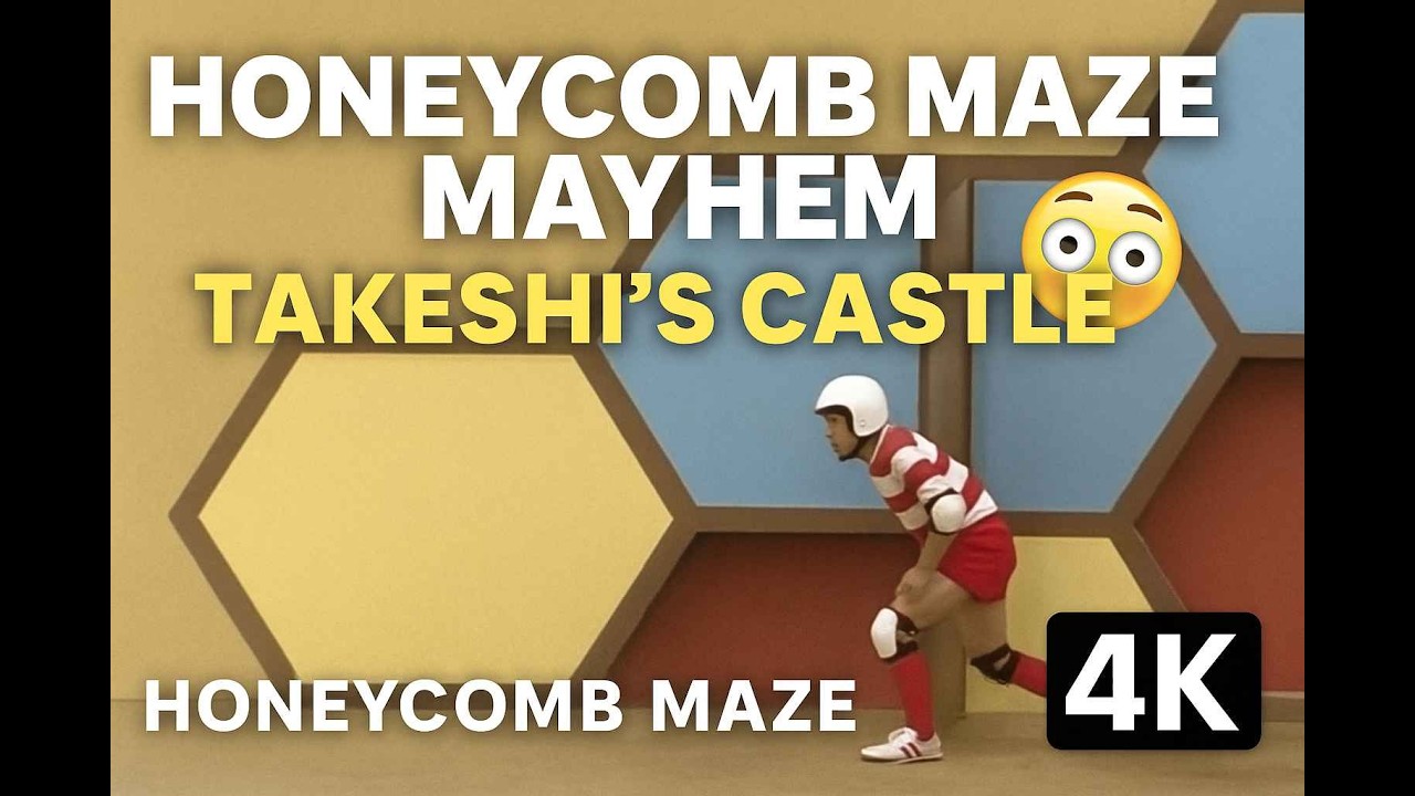 Honeycomb Maze Mayhem &mdash; Takeshi&rsquo;s Castle in 4K 🤯