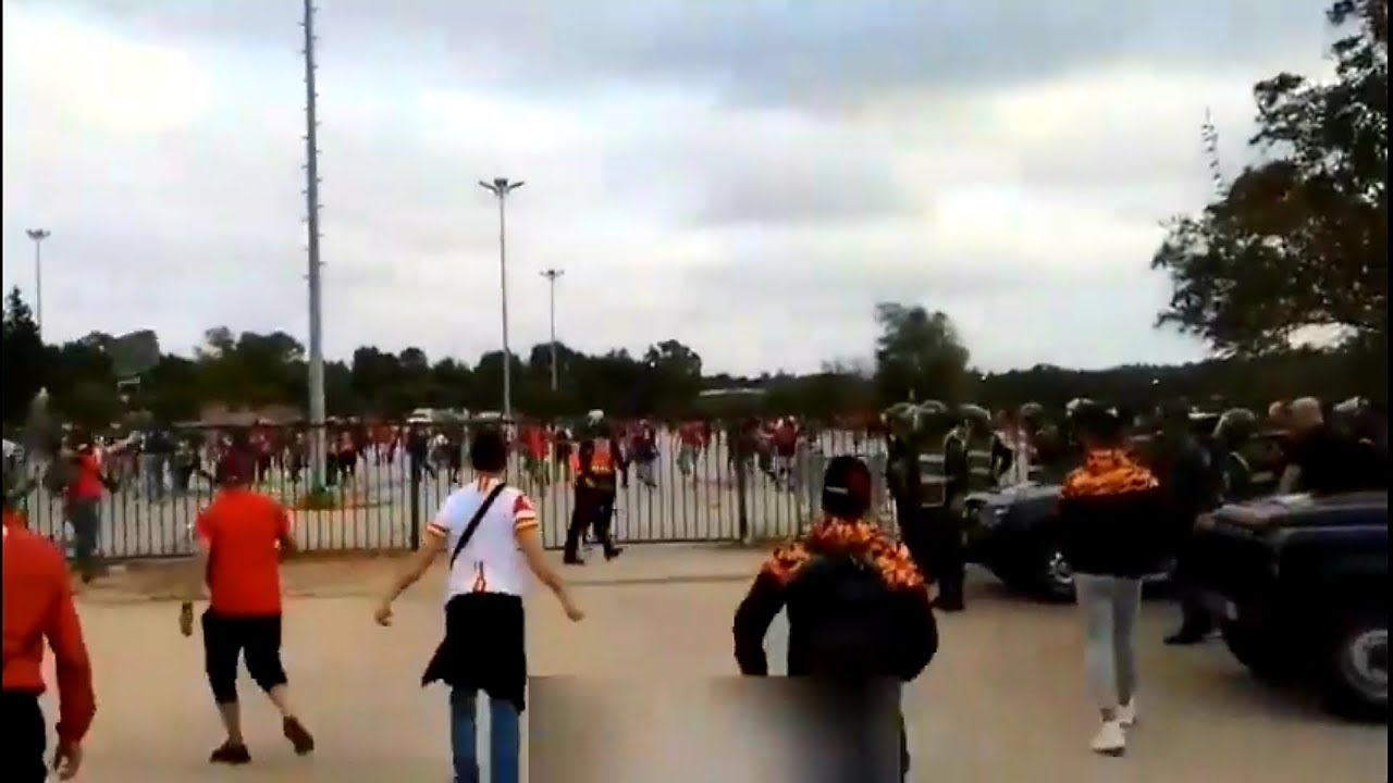 Curva sud tunisi fight vs Winners 05 in Maroc 24/05/2019