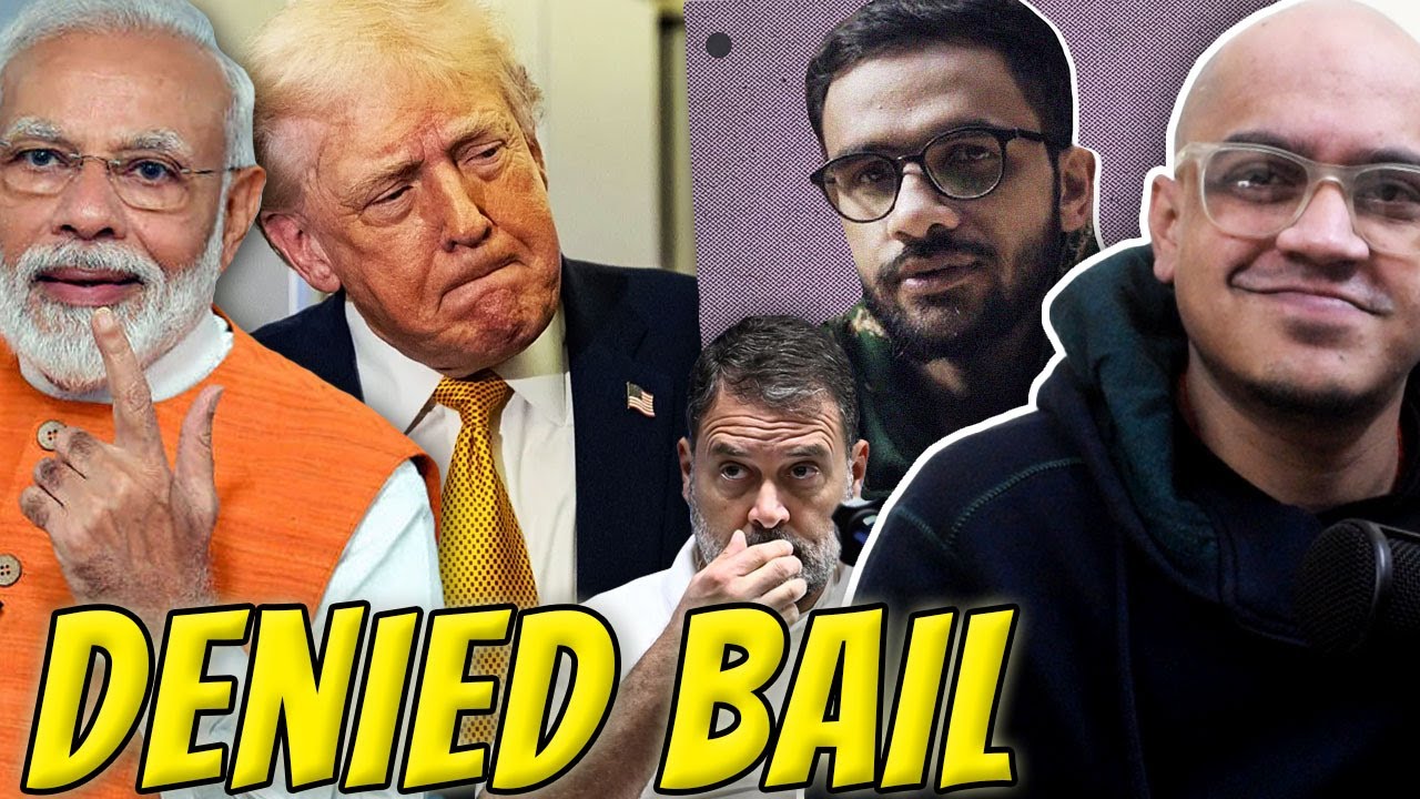 NARENDRA MODI PLEASING DONALD TRUMP? | UMAR KHALID & SHARJEEL IMAM BAIL DENIED | RAHUL GANDHI & MORE