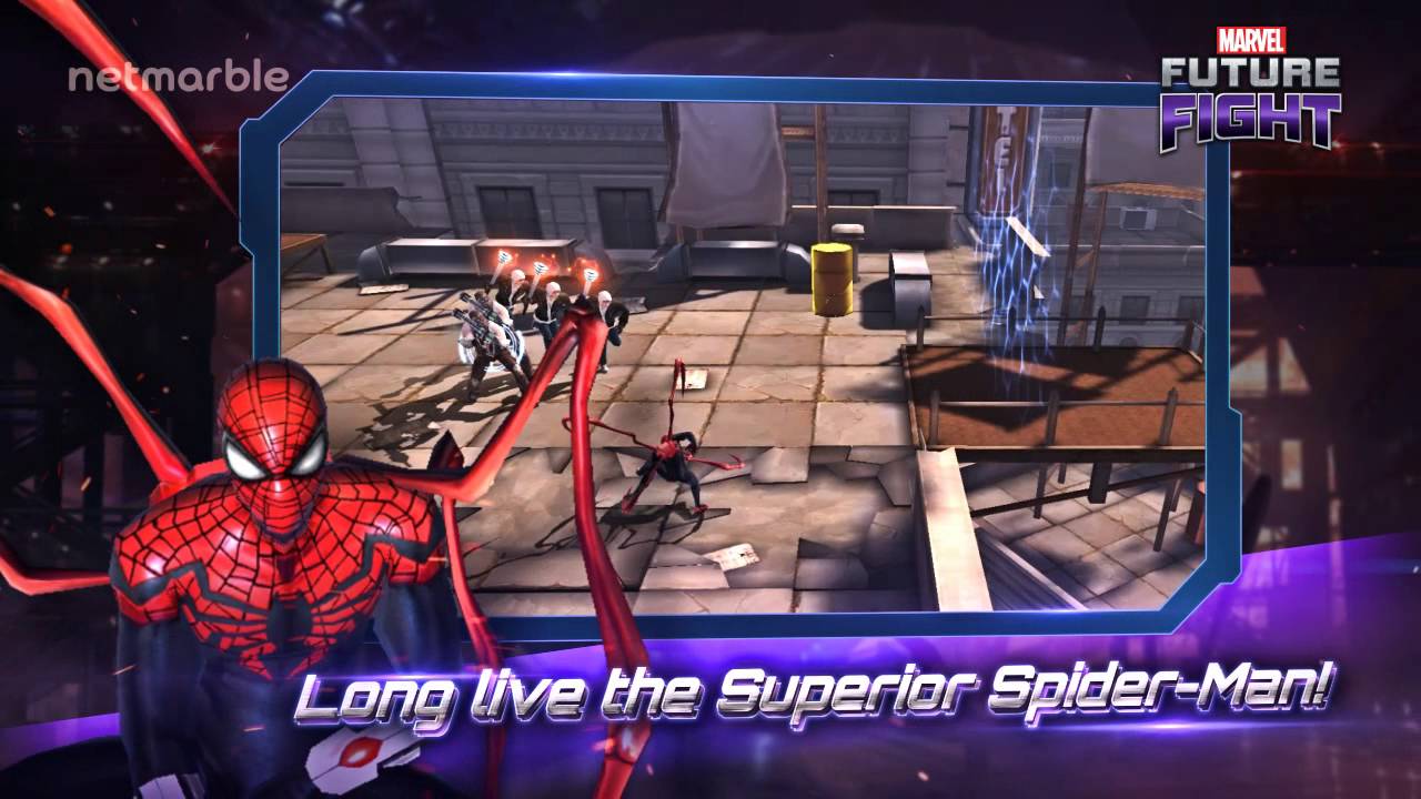MARVEL Future Fight : New Uniform Update! &ndash; SUPERIOR SPIDER-MAN