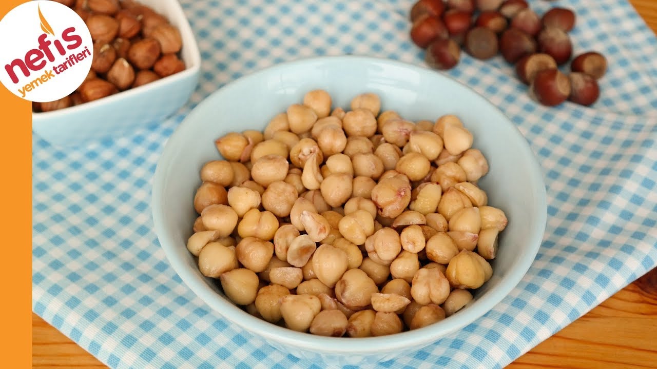 EVDE SU İLE 🌰FINDIK KABUĞU NASIL SOYULUR ?