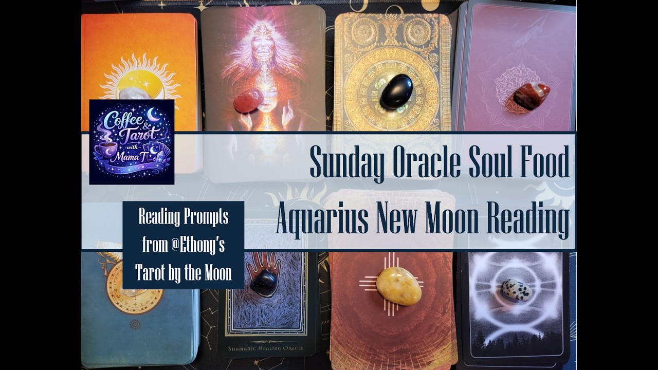 Sunday Oracle Soul Food Reading for the Aquarius New Moon on February 17th