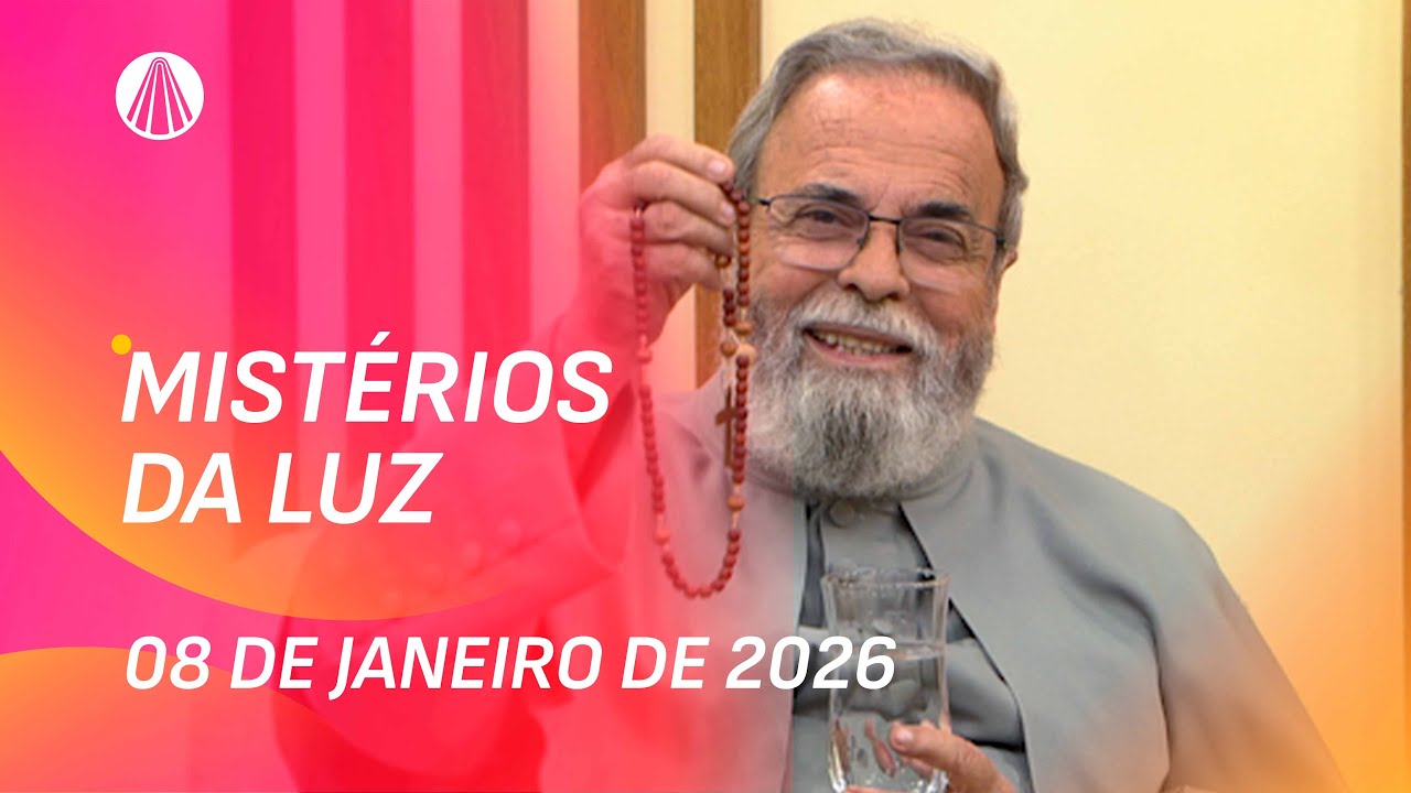 Ter&ccedil;o de Aparecida com Pe. Antonio Maria - 08 de janeiro 2026 [Mist&eacute;rios Gloriosos]