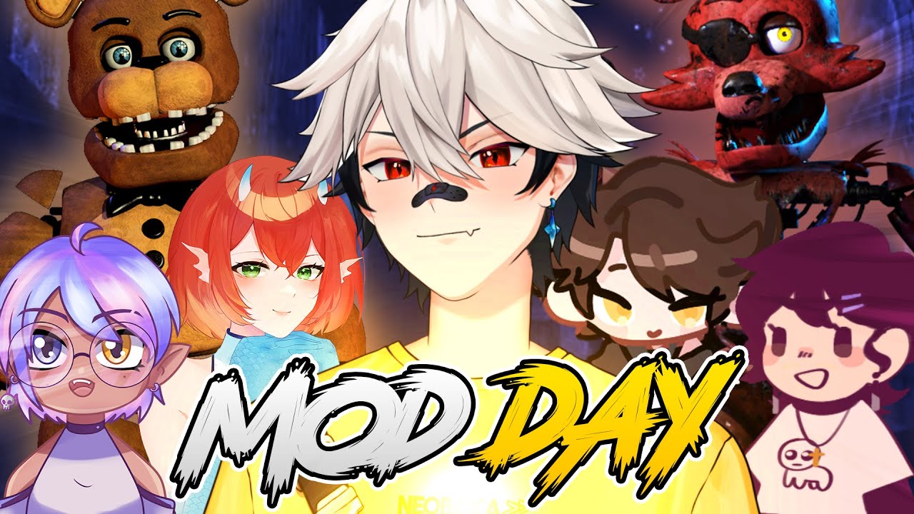 MOD DAY! JOGANDO COM AS MODERADORAS FNAF DOOM ROBLOX