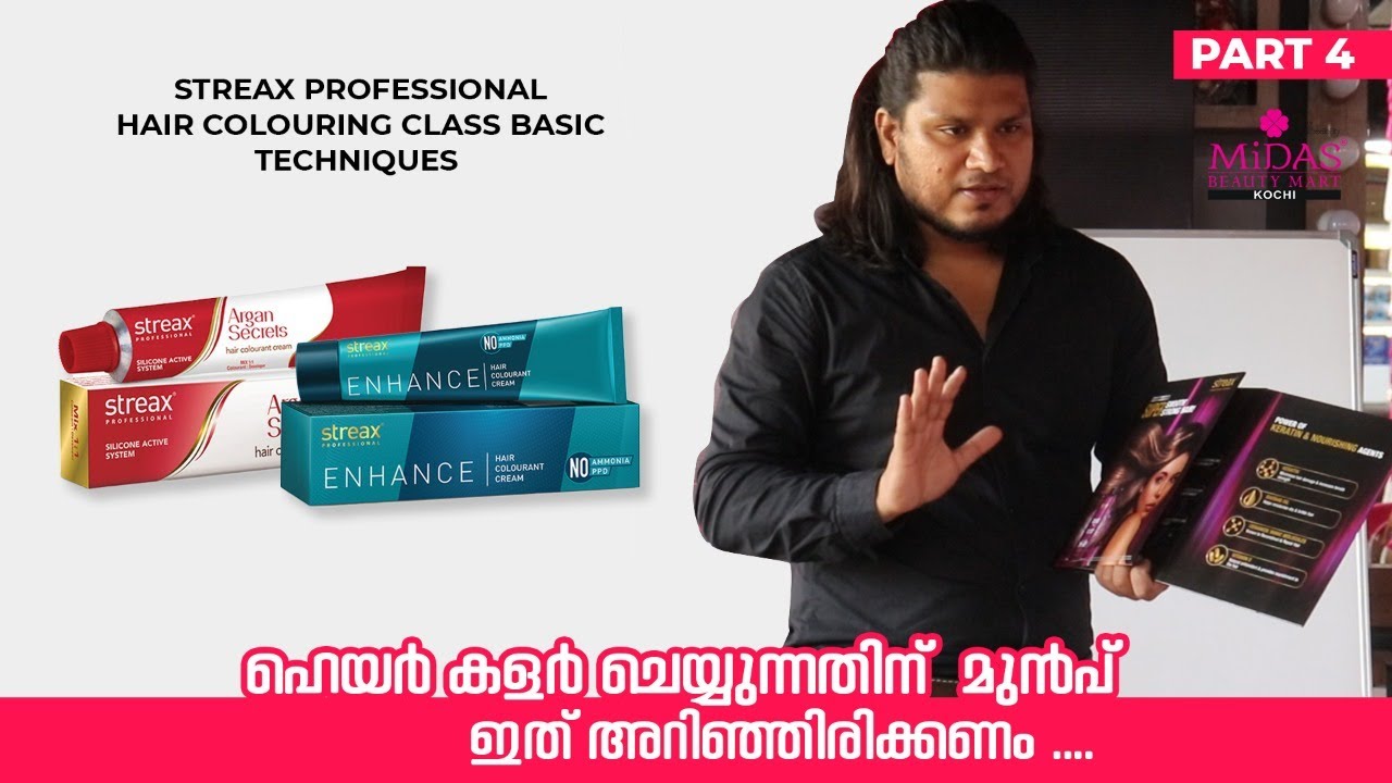 Streax Professional Best Hair Colouring Class Basic Techniques Workshop | Product Guide | Part 4