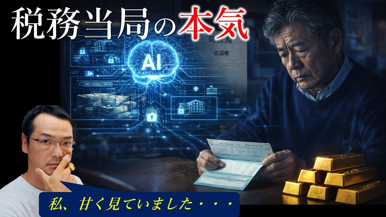 私、少し甘く見ていました…税務当局の本気とAI照合 “金保有”のリスクが露呈