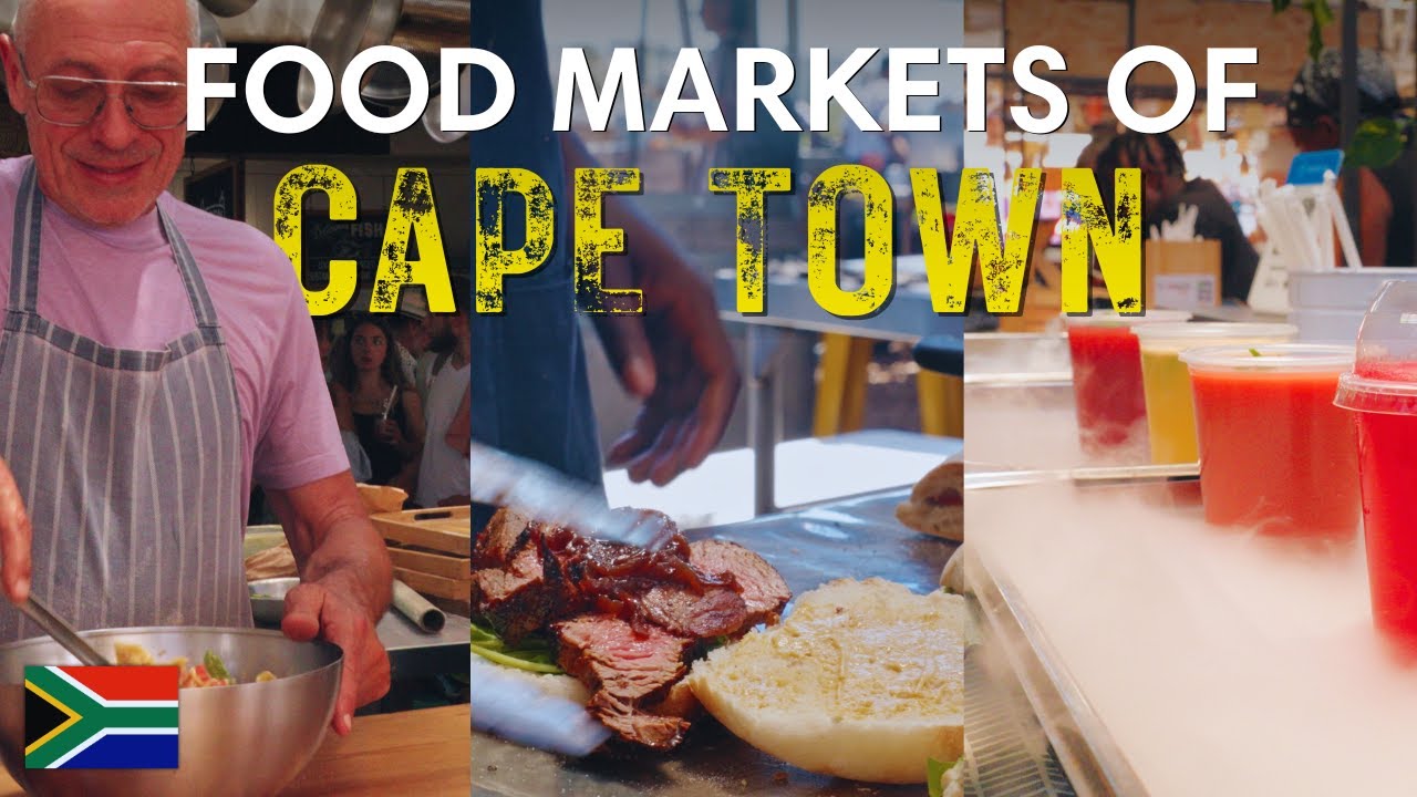 Cape Town's UNREAL Food Markets (better than U.S. food?)