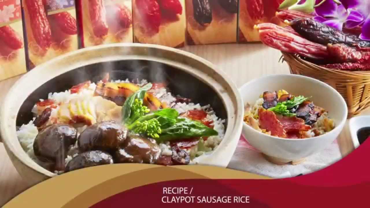 CLAYPOT SAUSAGE RICE