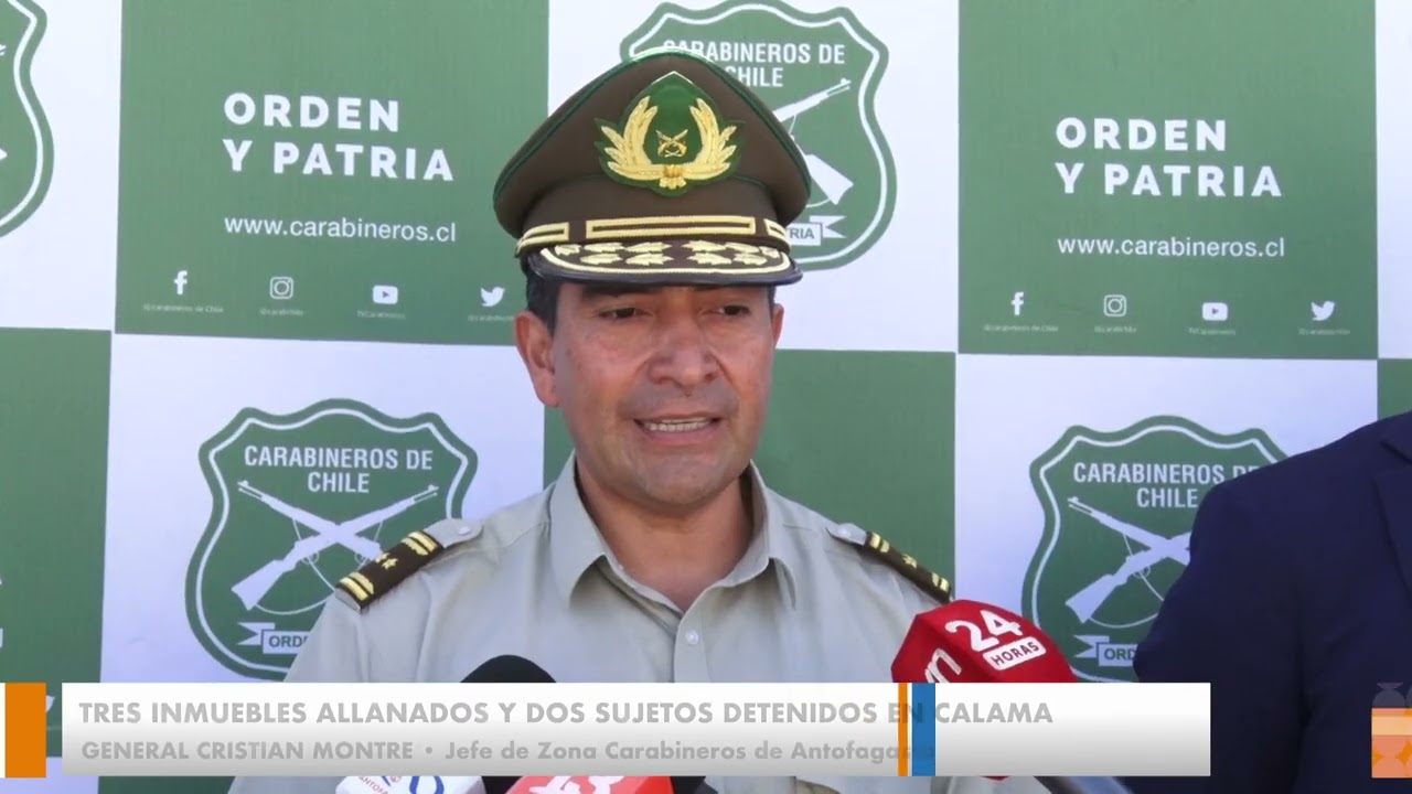 Carabineros del OS7 El Loa incauta más de una tonelada de droga en Calama