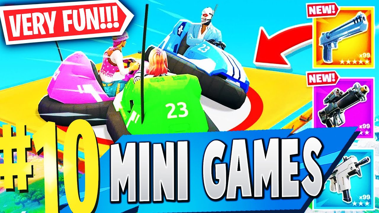 TOP 10 Most Fun MINI GAME Maps In Fortnite Creative | Fortnite Mini Games Map CODES 2022