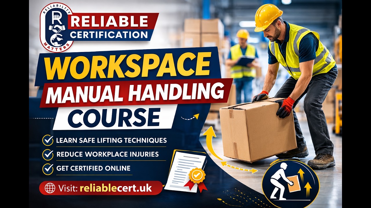 Workspace Manual Handling Course | Reliable Certification