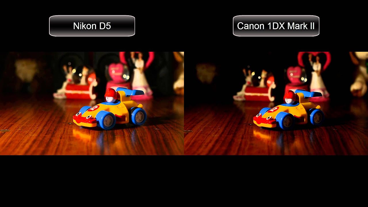 Nikon D5 vs Canon 1DX Mark II