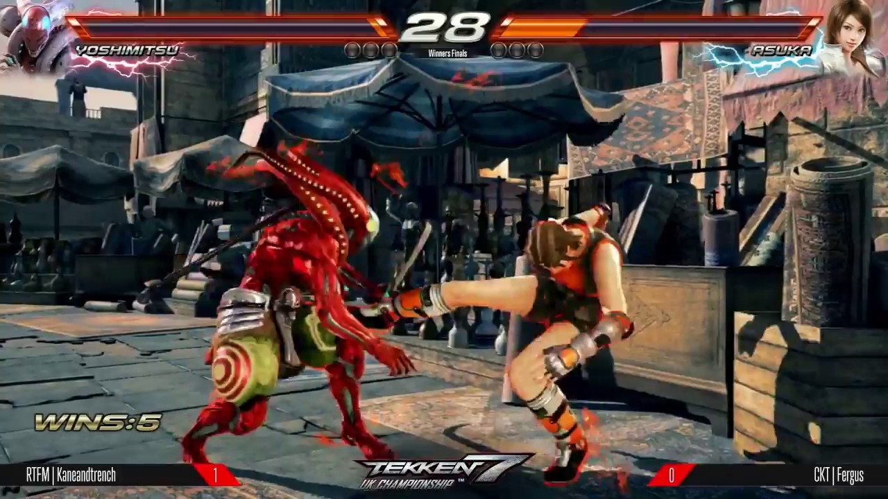 Tekken 7 UK Championship: Amazing COMEBACK & SLOW MO by RTFM|Kaneandtrench