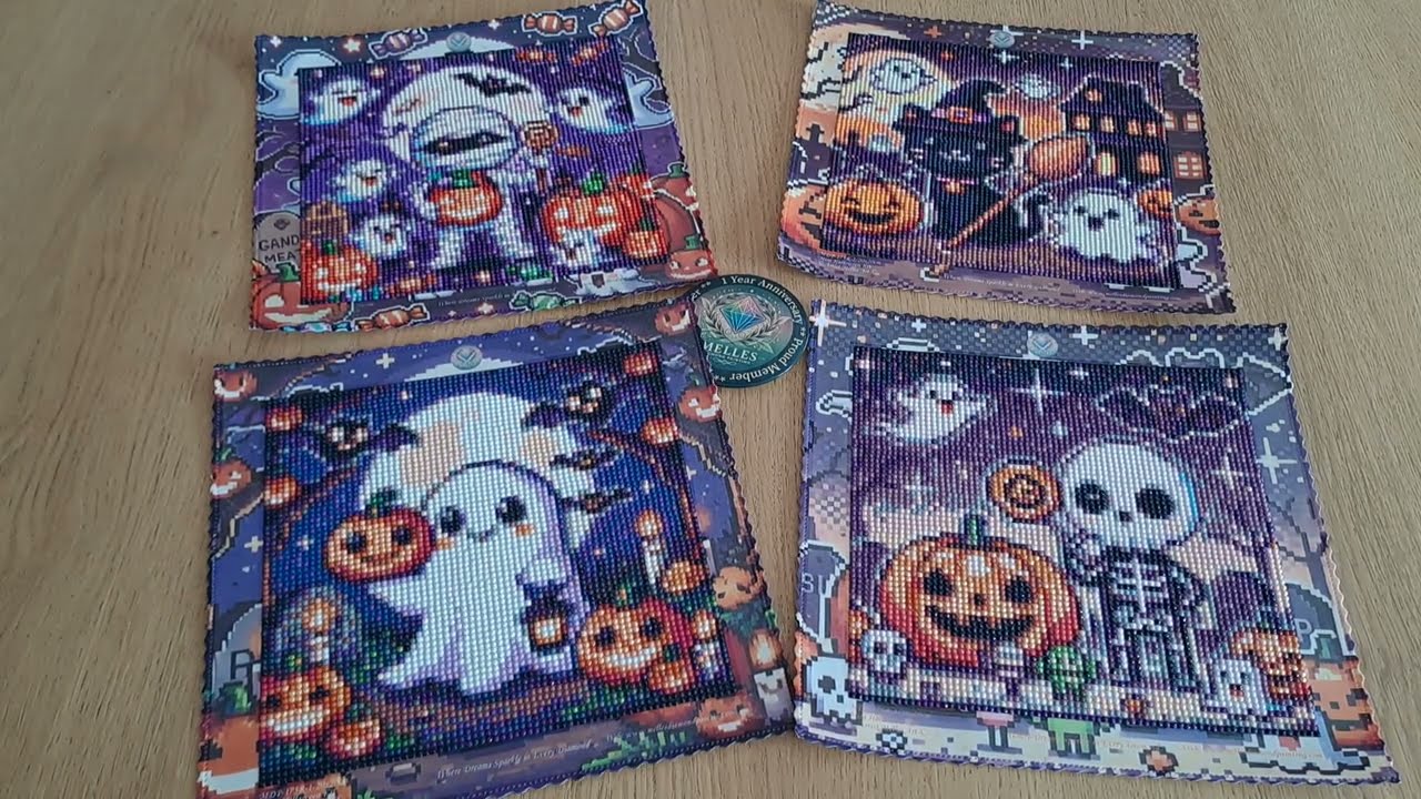 Revue 🎃Mini kit Halloween🎃 de Melles Diamond Painting ❤️