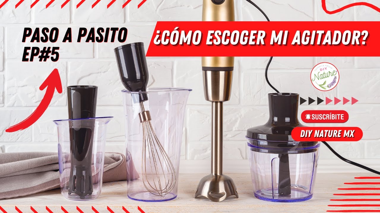 Paso a pasito EP #5 - ¿Cómo escoger mi agitador en cosmética?