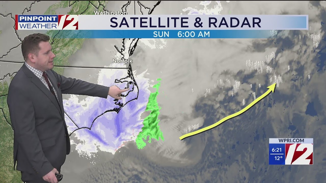WPRI 12 Weather Forecast 2/1/26: Flurries, Windy, Cold Today; Cold and Dry This Week